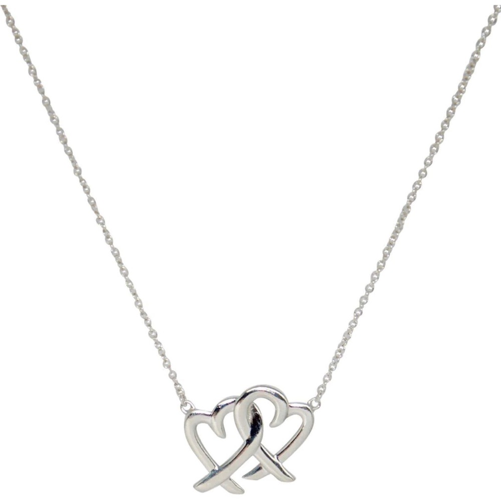 Tiffany & Co. Paloma Picasso Interlocking Hearts Pendant Necklace (discontinued)